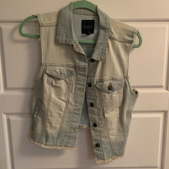 Cut off Jean Jacket - Picture 1 of 3